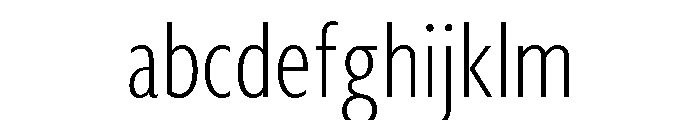 Myriad Variable Extra Light FONT