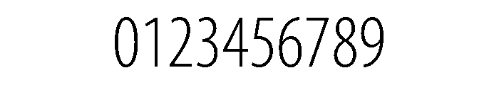 Myriad Variable Light Font OTHER CHARS