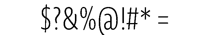 Myriad Variable Medium Font OTHER CHARS