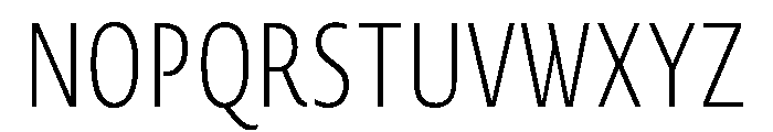 Myriad Variable Medium Font UPPERCASE