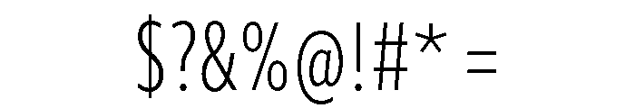 Myriad Variable Regular Font OTHER CHARS