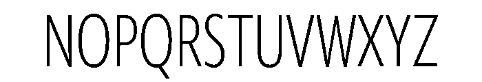 Myriad Variable Regular Font UPPERCASE