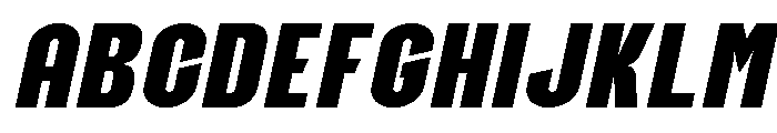 MYRAHE Italic Font UPPERCASE