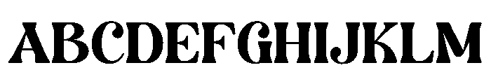 MYRELIA-Regular Font UPPERCASE