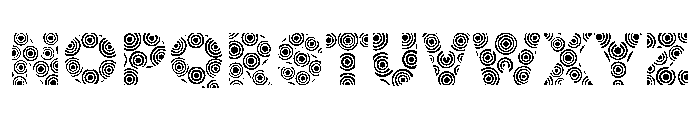 MYSTIC SPIRAL Font UPPERCASE