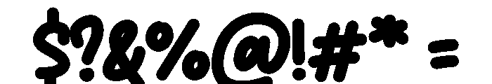 My Bini Font OTHER CHARS
