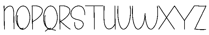 My Biscuit Font UPPERCASE