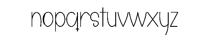 My Biscuit Font LOWERCASE