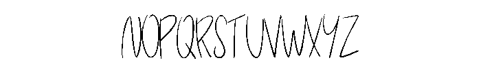 My Girl Friend By Squee Regular Font LOWERCASE