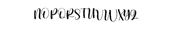 My Lemon Font UPPERCASE