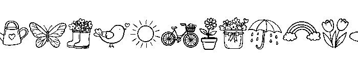 My Little Garden FONT