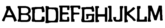 My_Nightmare Font UPPERCASE