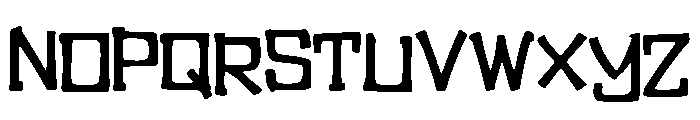 My_Nightmare Font UPPERCASE