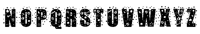 My Space Font UPPERCASE