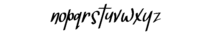 My Thing Font UPPERCASE