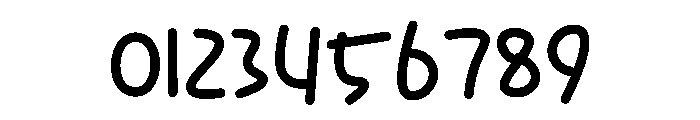 My Things Font OTHER CHARS