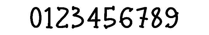 My Wednesday Night1 Font OTHER CHARS