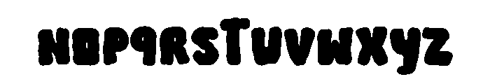 MyBoo Font LOWERCASE