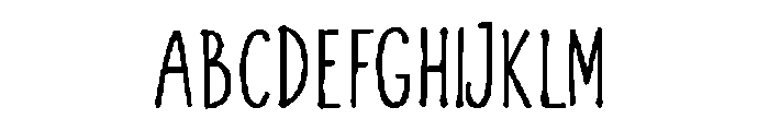 MyFall Regular Font UPPERCASE