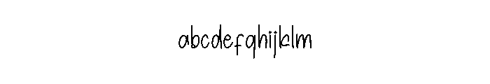Myabhila Birthdays FONT