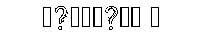 Myall Regular Font OTHER CHARS
