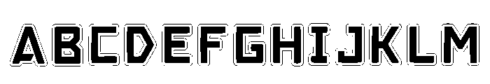 Mycel Regular Font UPPERCASE