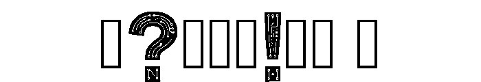 Mycha Regular Font OTHER CHARS