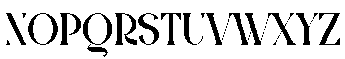 Myftag Reskow Font UPPERCASE