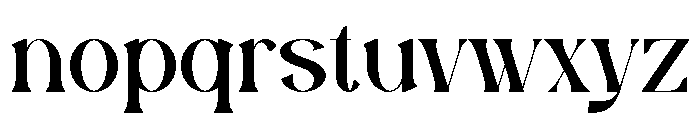 Myftag Reskow Font LOWERCASE