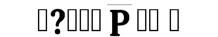 Myiop Regular Font OTHER CHARS