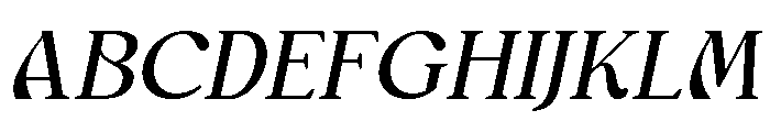 Myles Birsdie Italic Font UPPERCASE