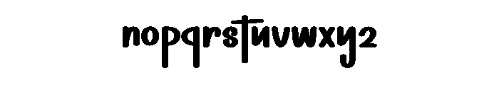 Mylove2 Font LOWERCASE