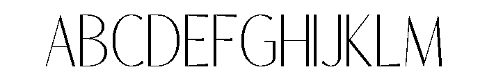 Myrelone Regular Font UPPERCASE