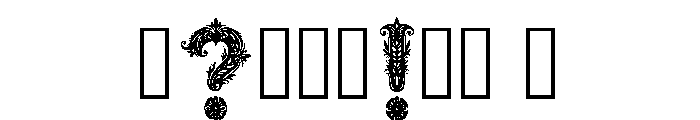 Myrrhine Regular Font OTHER CHARS