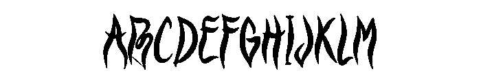 Mystaven Font UPPERCASE