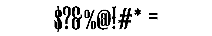 Mystic Crown Gothic Font OTHER CHARS