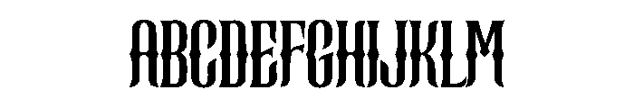 Mystic Crown Gothic Font UPPERCASE
