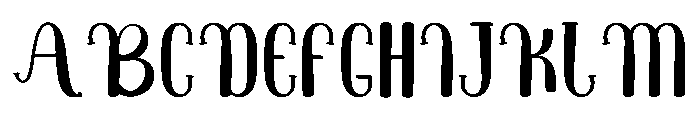 Mystic Geograph Font UPPERCASE