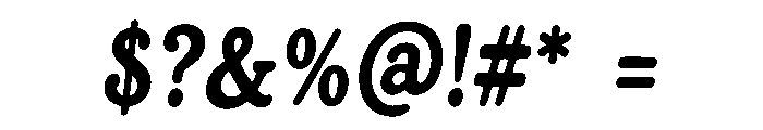 Mystic Groove Font OTHER CHARS