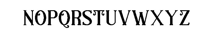 Mystic Halloween Regular Font LOWERCASE