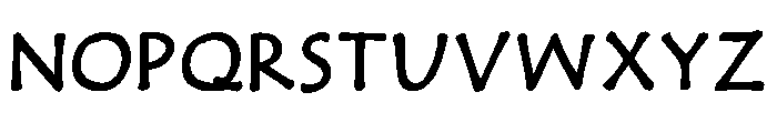 Mystic Hollow Regular Font LOWERCASE