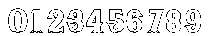 Mystic Shadows Regular Font OTHER CHARS