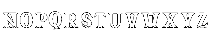Mystic Shadows Regular Font LOWERCASE