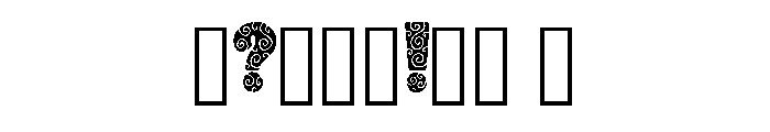 Mystic Swirl Block By S Regular Font OTHER CHARS