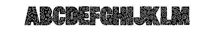 Mystic Swirl Block By S Regular FONT