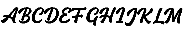 Mystical Baby Font UPPERCASE