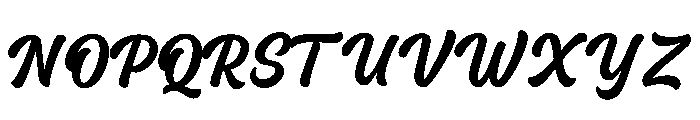 Mystical Baby Font UPPERCASE
