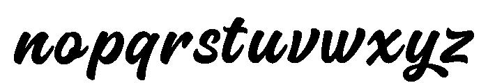 Mystical Baby Font LOWERCASE