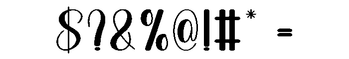 Mystical Firefighter Font OTHER CHARS