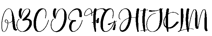 Mystical Firefighter Font UPPERCASE